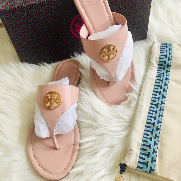 Tory Burch Shoes - Tory Burch Benton Napa Leather Sandals Size 7.5